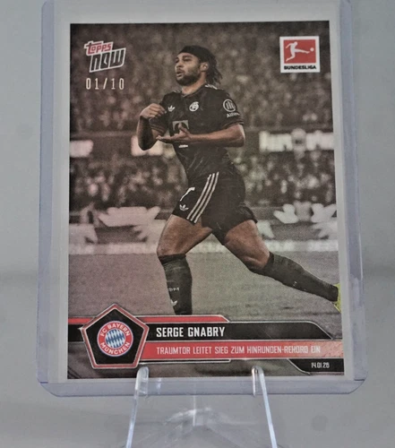 Serge Gnabry 2025 Topps NOW /10