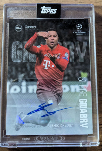 Serge Gnabry 2020 Topps Now