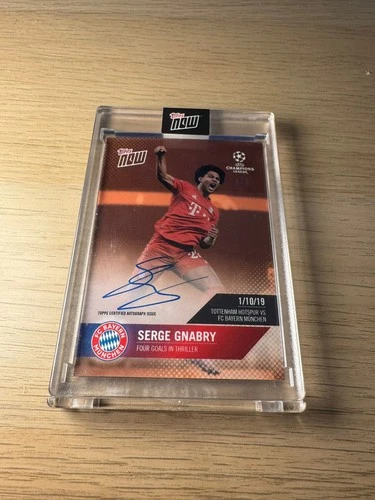 Serge Gnabry 2019 Topps Now UEFA Champions League /05