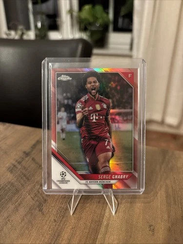 Serge Gnabry 2021 Topps UEFA Chrome /125