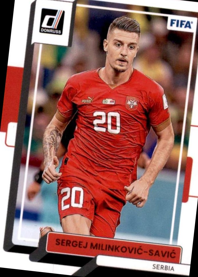 Sergej Milinkovic-Savic 2022 Panini Donruss Soccer 20