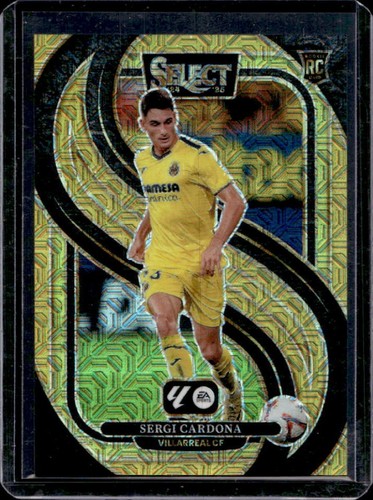 Sergi Cardona 2024 Panini Select Gold Mojo Prizm /10