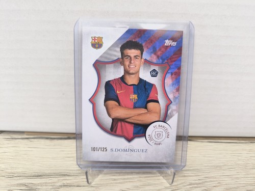 Sergi Dominguez 2025 Topps Barcelona 125 Years /125