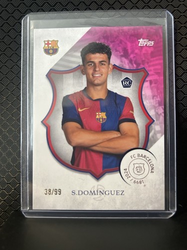 Sergi Dominguez 2025 Topps Barcelona 125 Years /99