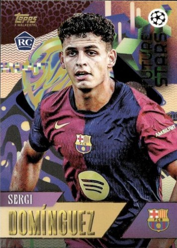 Sergi Dominguez 2024 Topps Gold x Walkertl Gold