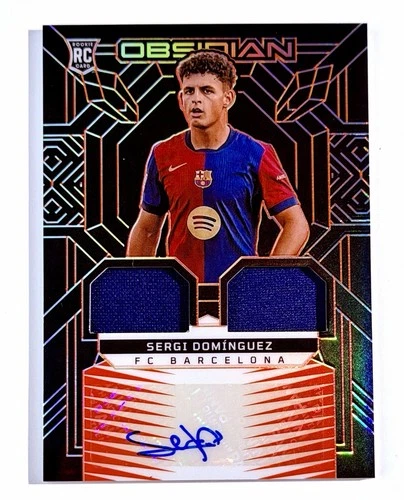 Sergi Dominguez 2024 Panini Obsidian Orange