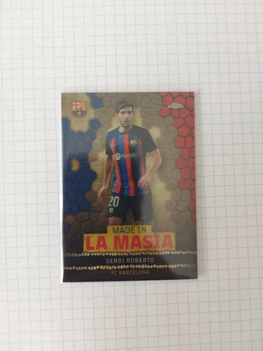 Sergi Roberto 2022 Topps Chrome 1/1