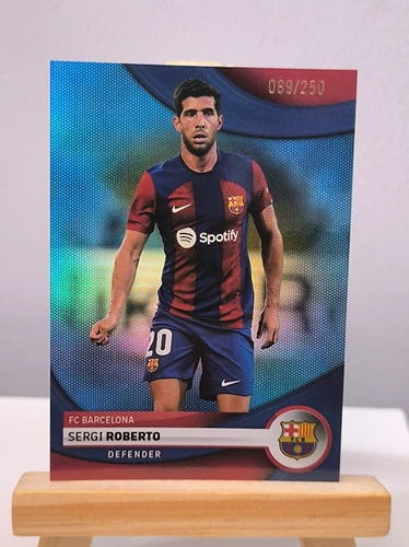 Sergi Roberto 2023 Topps FC Barcelona Team Set /250