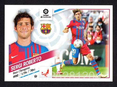 Sergi Roberto 2022 Panini La Liga Santander