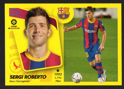 Sergi Roberto 2021 Panini La Liga Santander