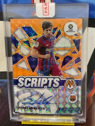 Sergi Roberto 2021 Panini Mosaic Orange Mosaic /50