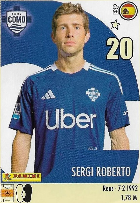 Sergi Roberto 2024 Panini Calciatori Stickers