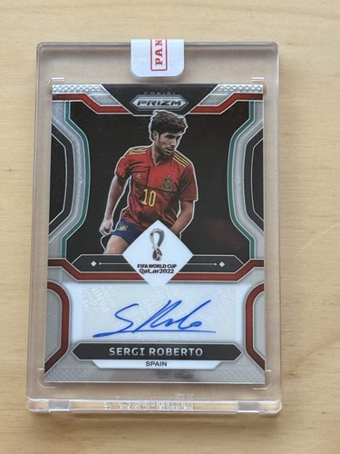 Sergi Roberto 2022 Panini Prizm FIFA World Cup Qatar