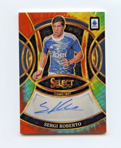 Sergi Roberto 2025 Panini Select Serie A Tie Dye /25