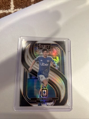 Sergi Roberto 2024 Panini Select White Prizm /20