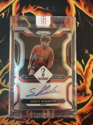 Sergi Roberto 2022 Panini World Cup Prizm