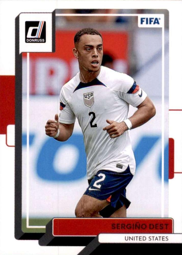 Sergino Dest 2022 Panini Donruss Soccer 172