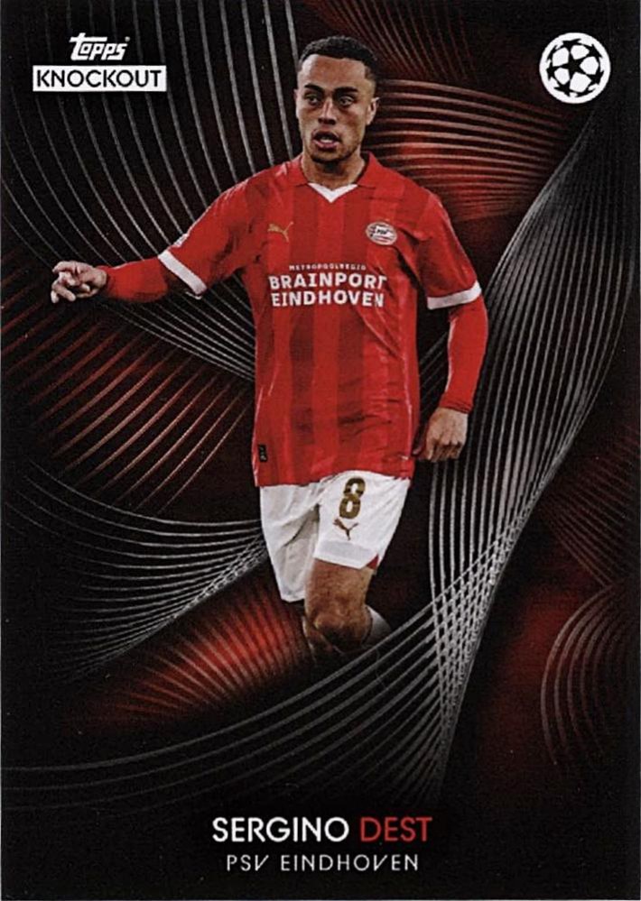 Sergino Dest 2023 Topps Knockout UEFA Champions League