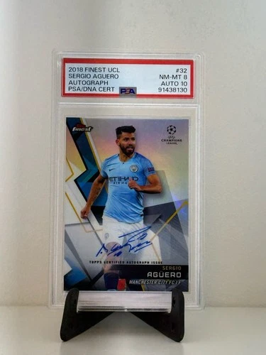 Sergio Agüero 2018 Topps Finest