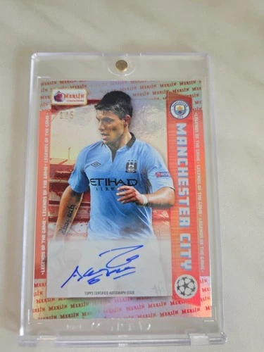 Sergio Agüero 2023 Topps Merlin Heritage 1/5