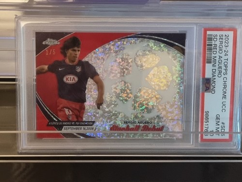 Sergio Aguero 2023 Topps Chrome /5