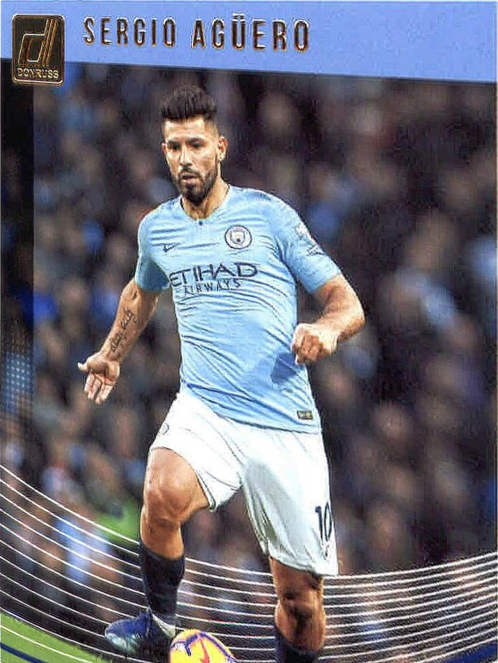 Sergio Aguero 2018 Panini Donruss Soccer 5