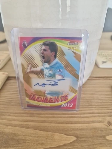 Sergio Aguero 2025 Topps Finest /50
