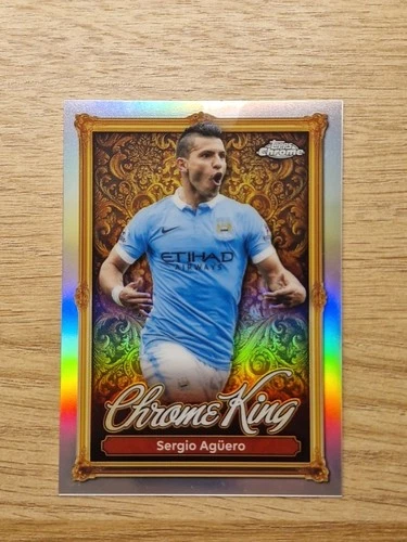 Sergio Aguero 2025 Topps Premier League Chrome CK14