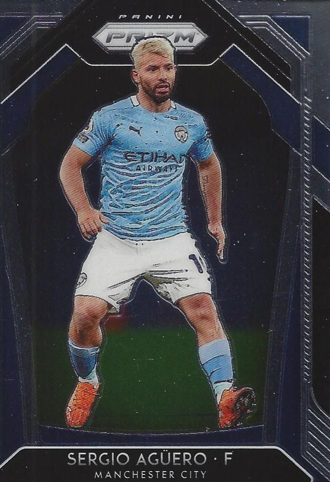 Sergio Aguero 2020 Panini Prizm Premier League 18
