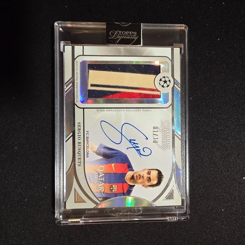 Sergio Busquets 2024 Topps Dynasty /10
