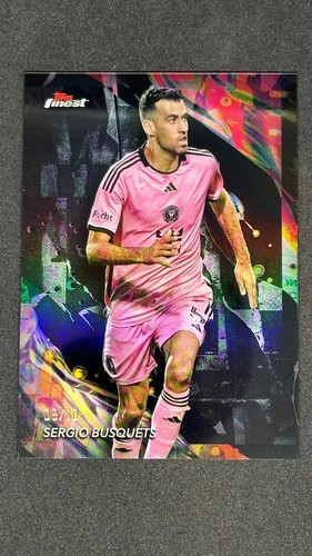 Sergio Busquets 2024 Topps Finest /10