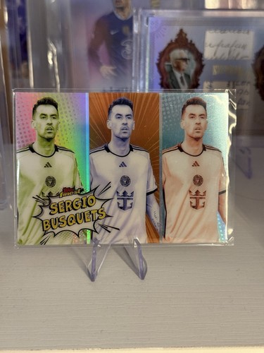 Sergio Busquets 2024 Topps Finest PA-10