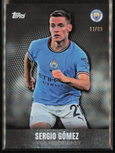 Sergio Gomez 2022 Topps Manchester City Team Set /49