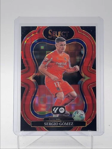 Sergio Gomez 2025 Panini Select La Liga Red Pandora