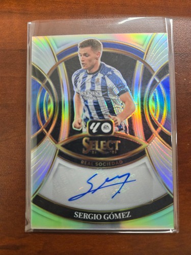 Sergio Gomez 2025 Panini Select La Liga Silver