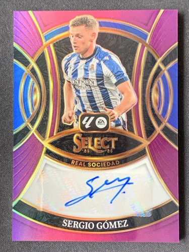 Sergio Gomez 2025 Panini Seleziona Firme /49