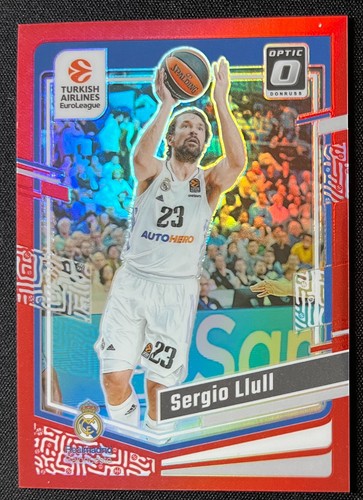 Sergio Llull 2023 Panini Donruss Optic Red Prizm /99