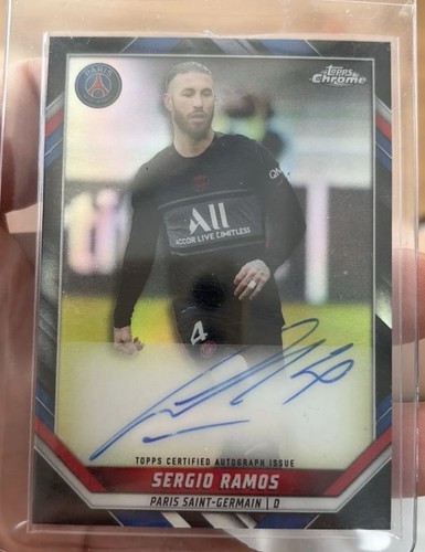 Sergio Ramos 2022 Topps Chrome /20