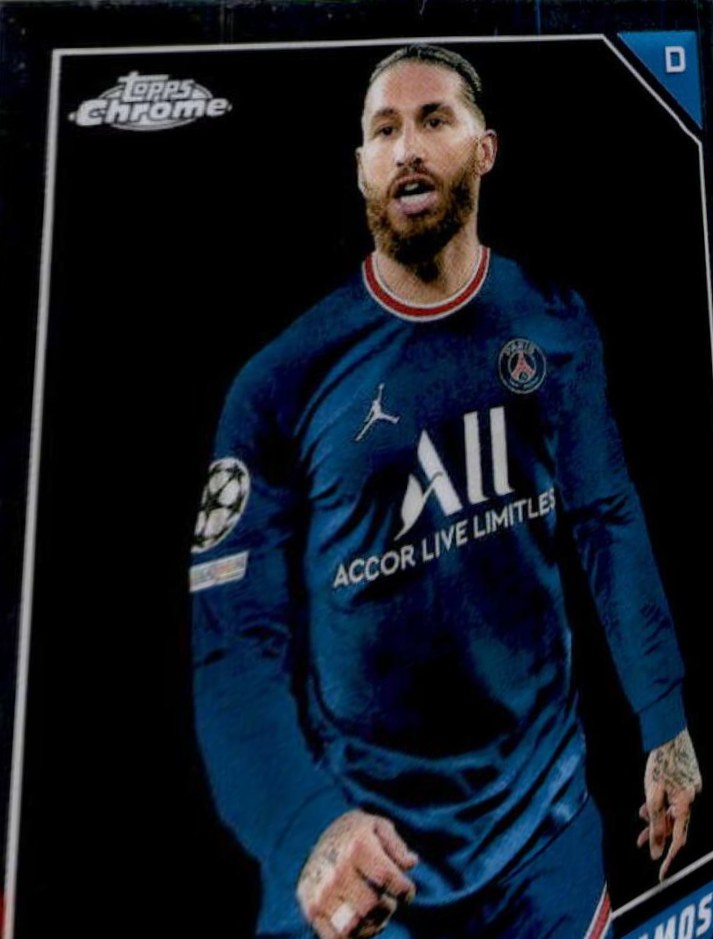 Sergio Ramos 2021 Topps Chrome UCC 71