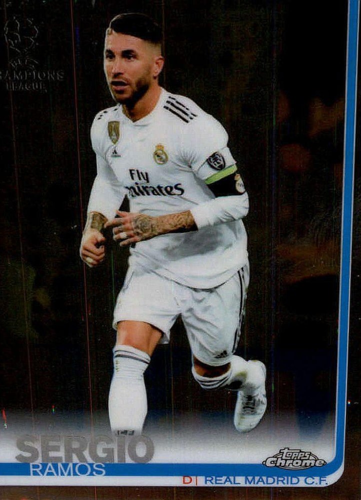 Sergio Ramos 2018 Topps Chrome UCC 75