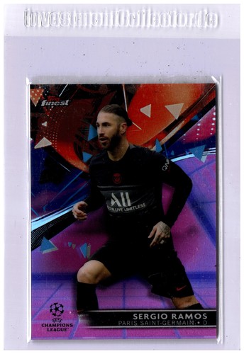 Sergio Ramos 2021 Topps Finest /125
