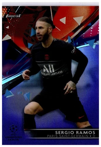 Sergio Ramos 2021 Topps Finest /299