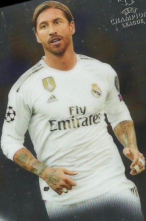 Sergio Ramos 2019 Topps Finest UEFA 43