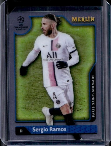 Sergio Ramos 2021 Topps Merlin Chrome