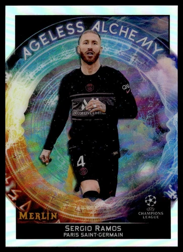 Sergio Ramos 2021 Topps Merlin Chrome /99