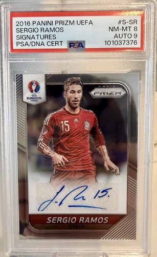 Sergio Ramos 2016 Panini Prizm Euro