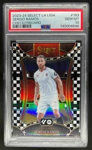Sergio Ramos 2023 Panini Select Checkerboard Prizm #183