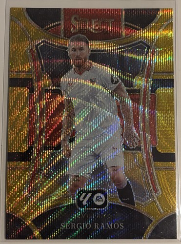 Sergio Ramos 2023 Panini Select Gold Wave /10