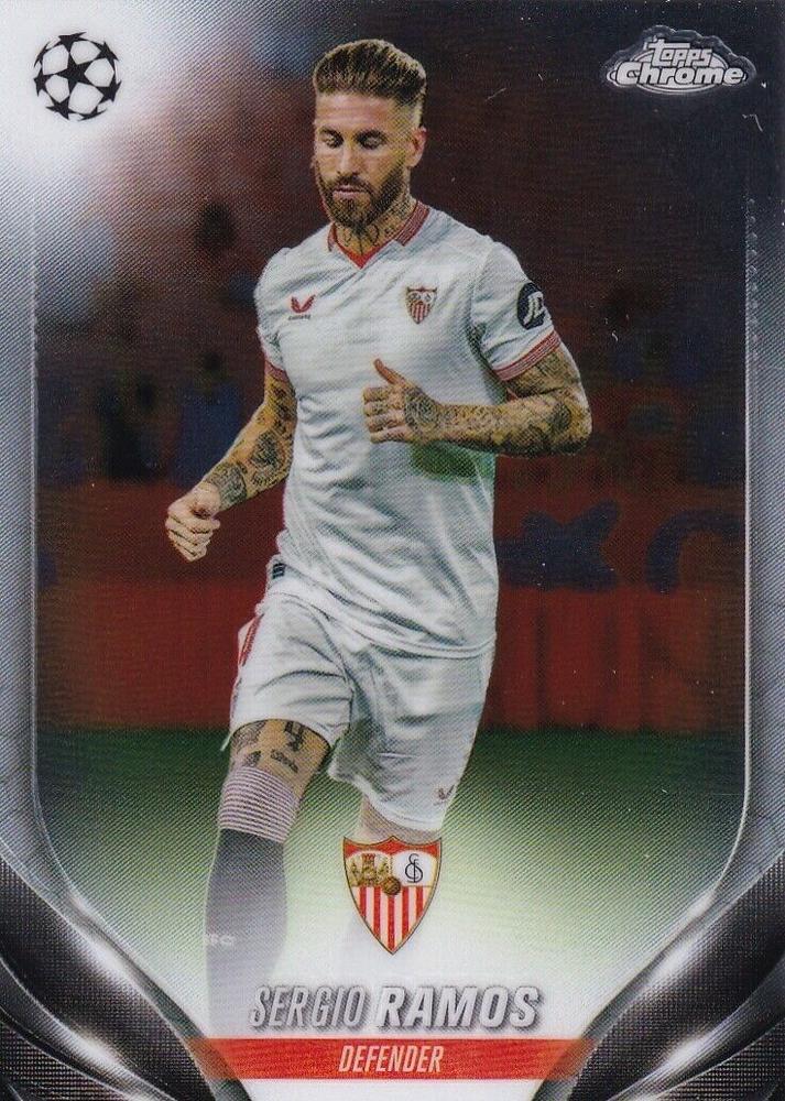 Sergio Ramos 2023 Topps Chrome UEFA Club Competitions