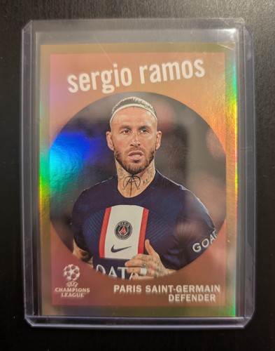 Sergio Ramos 2023 Topps UCC UCL Gold /50